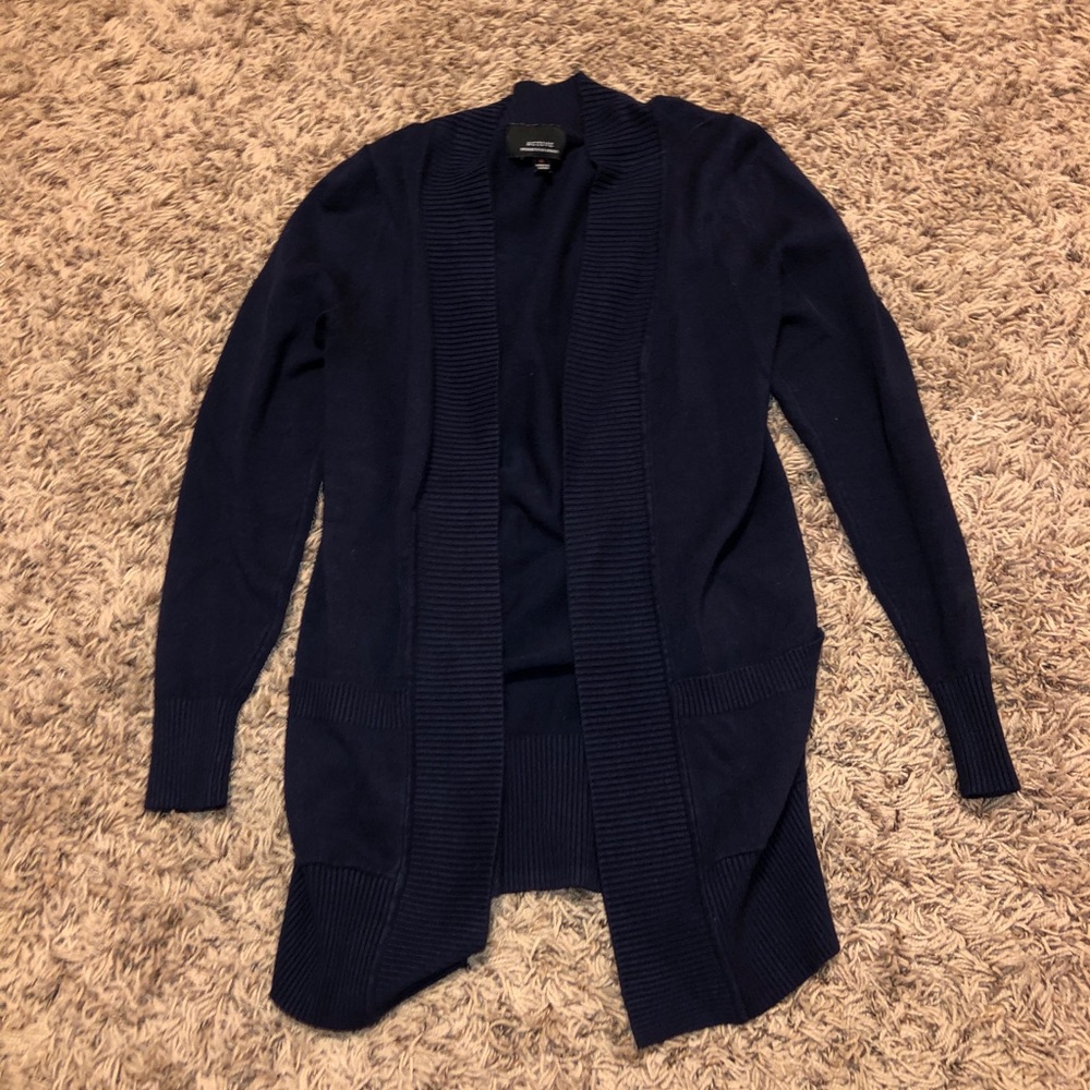 Navy Blue Cardigan